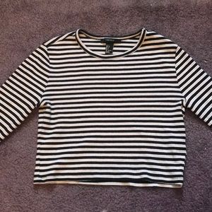 Stripped crop top